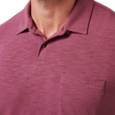 TravisMathew Men’s Cloud Polo | Damson