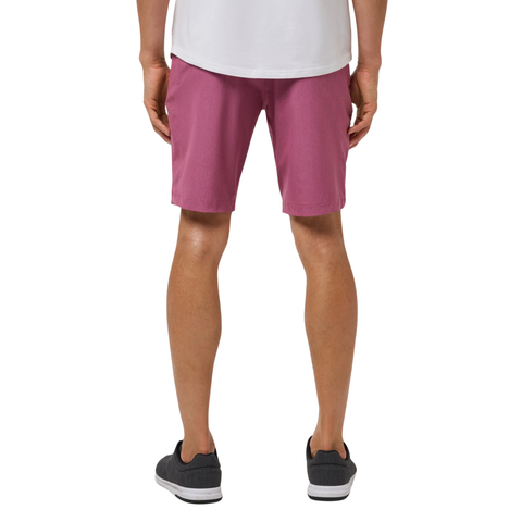 Travis Mathew Men's Overhead Compartment 10 Shorts Damson, view 3