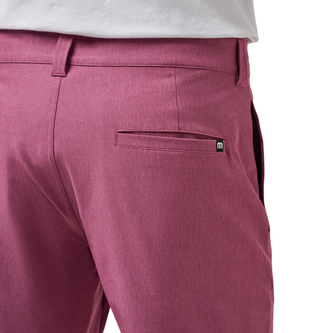 Travis Mathew Men's Overhead Compartment 10 Shorts Damson, view 5