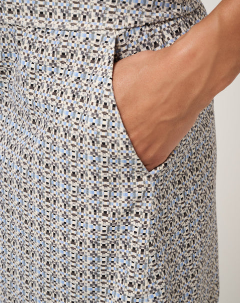 TravisMathew MoveKnit Game Set Match Women's Skort | English Manor Multi - view 3