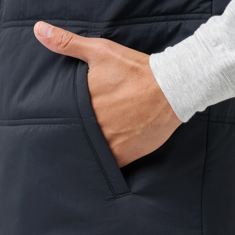 TravisMathew Palisades Men's Puffer Vest | Black