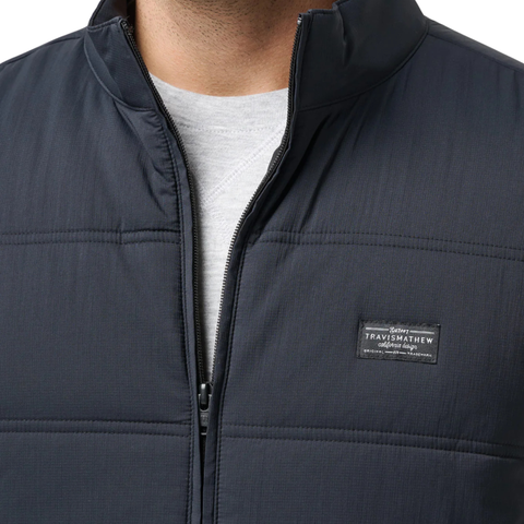 TravisMathew Palisades Men's Puffer Vest | Black