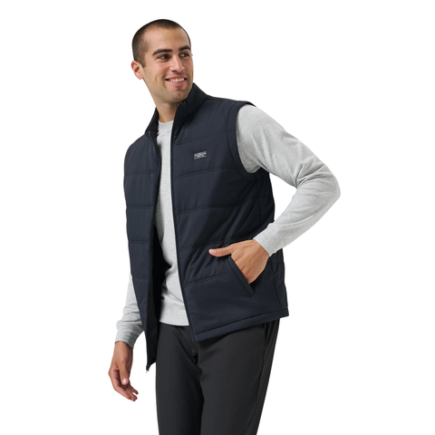 TravisMathew Palisades Men's Puffer Vest | Black