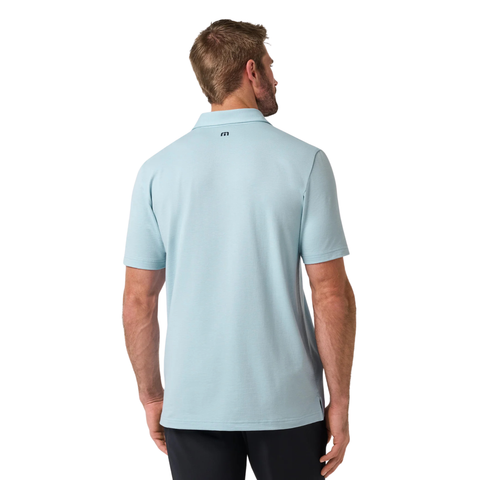 TravisMathew Performance Jersey Cruise Men's Polo | Forget Me Not