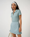 TravisMathew Skyloft Light 2.0 Women's Polo | Heather Slate - view 3