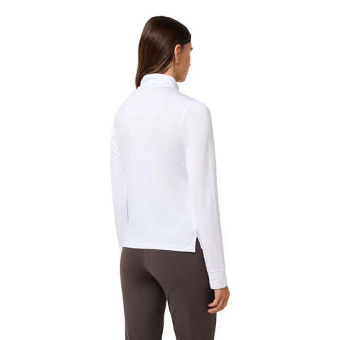 TravisMathew Skyloft Light Women's Quarter-Zip Pullover | White