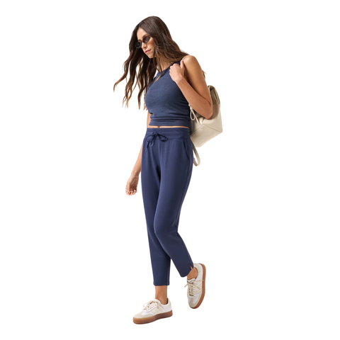 TravisMathew Skyloft Soft Women's Ankle Pant | Navy Blazer