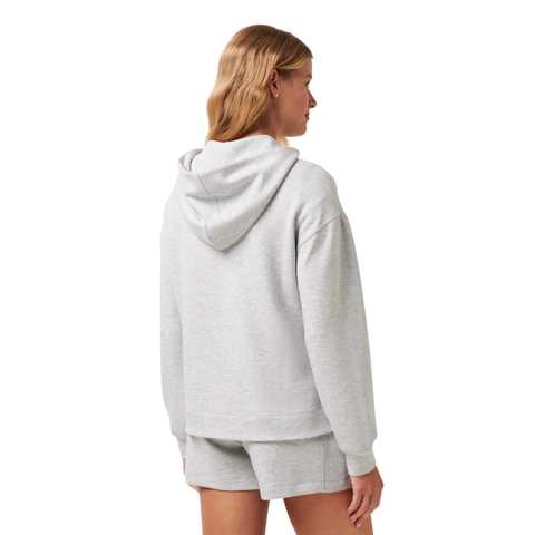 TravisMathew Skyloft Soft Women's Hoodie | Heather Light Grey