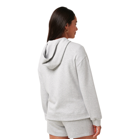 TravisMathew Skyloft Soft Women's Hoodie | Heather Light Grey