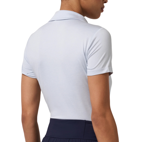 TravisMathew Skyloft Women's Lightweight Polo | Heather Halogen Blue