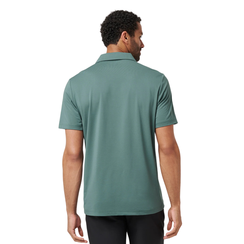 TravisMathew The Heater Pro Men's Polo | Silver Pine