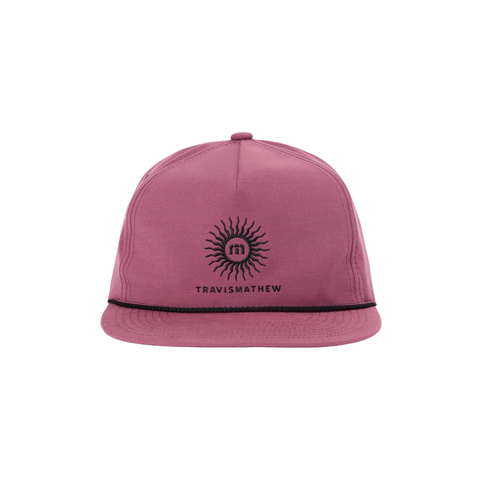 TravisMathew Vacationer Snapback Hat | Damson