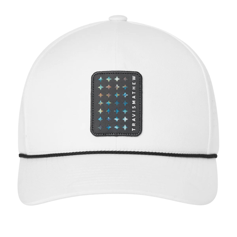 TravisMathew Welcome Tour Snapback Hat | White