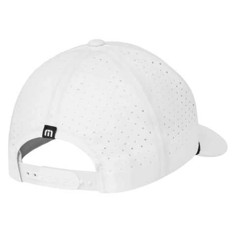 TravisMathew Welcome Tour Snapback Hat | White