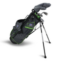 Image of the US KIds UL57 Left Hand Package in the stand bag with the legs out