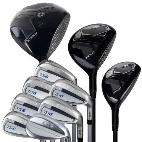 U.S. Kids TS6-57 10 Club Stand Golf Set | Black/Grey