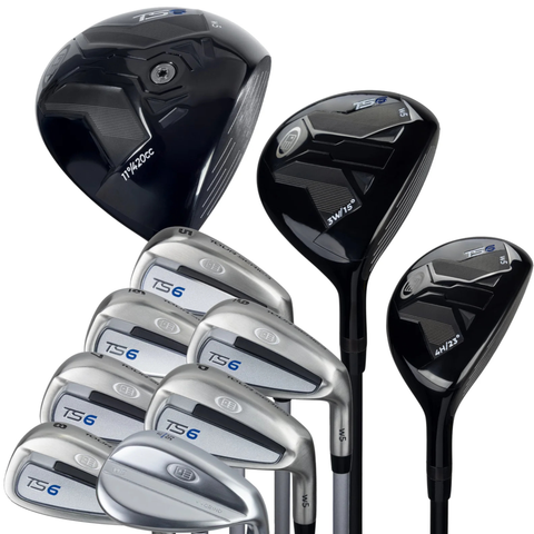 U.S. Kids TS6-60 10 Club Stand Golf Set | Blue/White