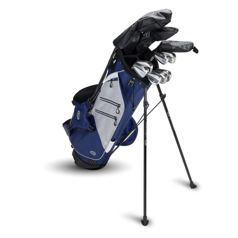 U.S. Kids TS6-60 10 Club Stand Golf Set | Blue/White
