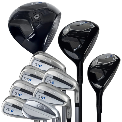 U.S. Kids TS6-63 10 Club Stand Golf Set | Black/White