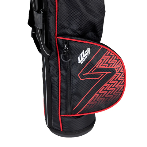 U.S. Kids UL7 39 3-Club Carry Golf Set | Black/Red