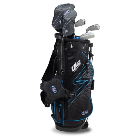 U.S. Kids UL7 48 5-Club Stand Golf Set | Black/Teal