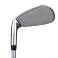 U.S. Kids UL7 Junior Golf 7 Iron face view showing the grooves and wide hitting area