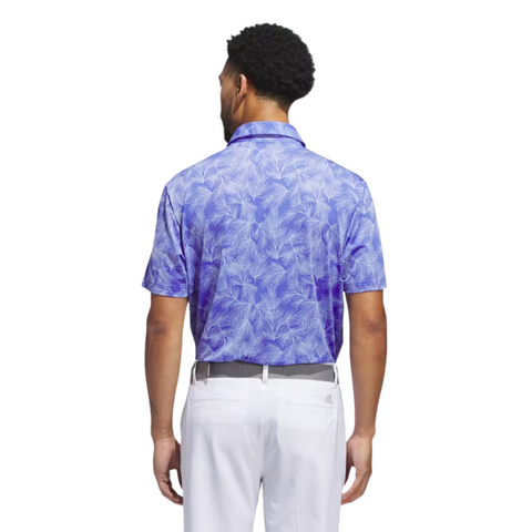 Adidas Ultimate365 Mesh Print Mens Polo