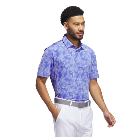 Adidas Ultimate365 Mesh Print Mens Polo