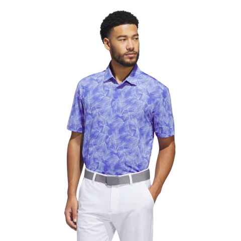 Adidas Ultimate365 Mesh Print Mens Polo