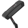 The Wilson 2025 Deep Red Tour Mens Package Set (+0.5), by Wilson, is perfect for taller golfers seeking precision, with a TOUR and DEEP RED labeled black putter featuring a textured striking face and angled shaft.