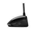 Side profile of the black Wilson 2025 Dynapwr Carbon Driver clubhead.