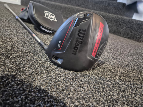 Wilson DYNAPWR 10.5 degree driver sole and matching headcover