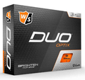 Wilson Duo Optix Golf Balls - Orange