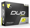 Wilson Duo Optix Golf Balls - Yellow