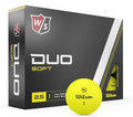 Wilson Duo Soft Yellow Golf Balls