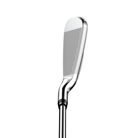 A close-up of the Wilson Women's Dynapwr Golf Club Set by Wilson showcases the precision design and lightweight construction of this premium golf set.