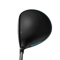 A black matte-finish golf driver with subtle blue accents and "DYNAPWR" near the clubhead, from the Wilson Women's Dynapwr Golf Club Set by Wilson, shown against a white background.