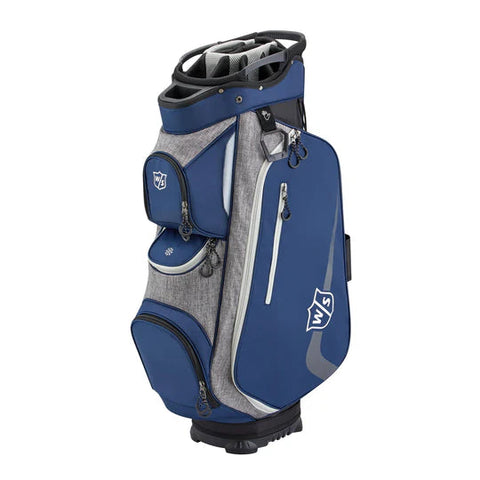 Wilson XTRA Cart Bag in Grey/Navy