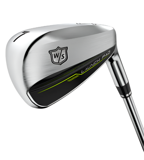 Back of the Wilson Launch Pad graphite 7 iron