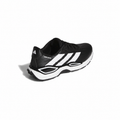adidas Codechaos 27 Black White golf shoe angled rear view
