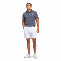 Adidas Performance Two-Colour Stripe Polo Collegiate Navy/White full model view
