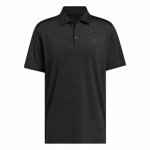 Adidas Performance Two-Colour Stripe Polo Carbon/Black product view