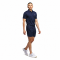 Adidas Performance Solid Polo Collegiate Navy full model view
