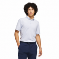 Adidas Ultimate365+ Pencil Stripe Climacool Polo White/Collegiate Navy front model view
