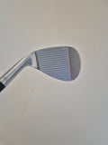 Callaway JAWS MD5 58 degree wedge face and grooves showing light use