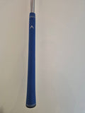 Blue standard Lamkin UTx grip on Callaway JAWS wedge