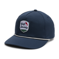 FootJoy Golf Society 5-Panel Hat Navy - front view