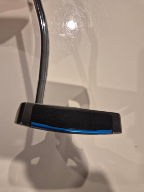 Face view of used PING Scottsdale Craz-E CB left-handed putter in Very Good condition