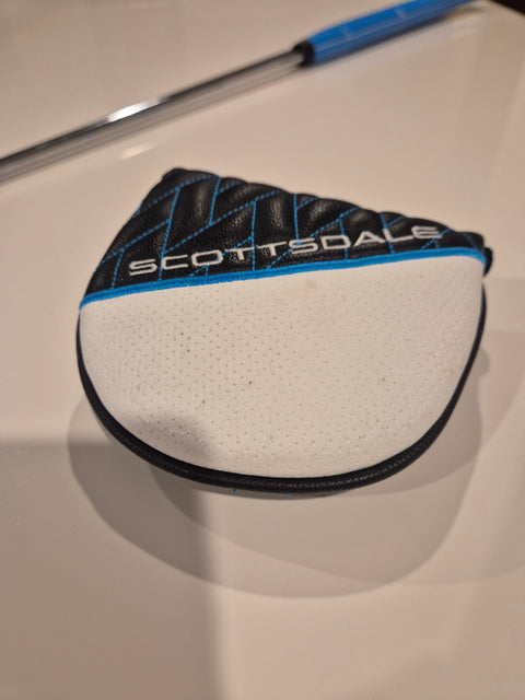PING Scottsdale putter headcover included with used Craz-E CB left-handed putter