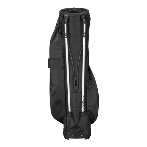 Mizuno 2026 BR-D3 stand bag in Black/White – rear view